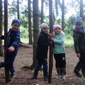 KOČIČKY_výlet ,,Poznáváme podzimní les,,