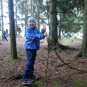 KOČIČKY_výlet ,,Poznáváme podzimní les,,