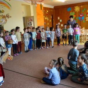 Svatomartinský průvod  ve školce