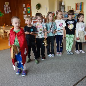Svatomartinský průvod  ve školce