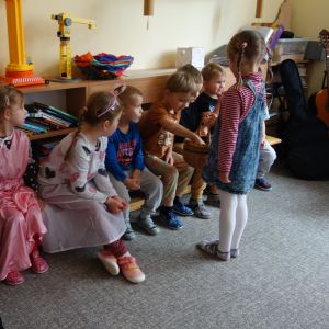 Svatomartinský průvod  ve školce