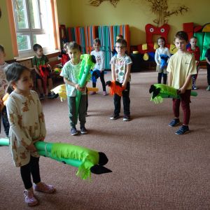 Svatomartinský průvod  ve školce