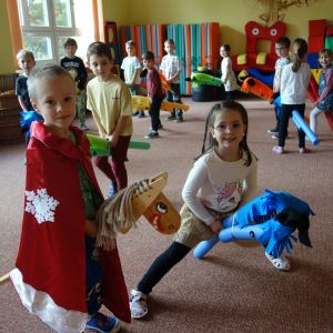 Svatomartinský průvod  ve školce