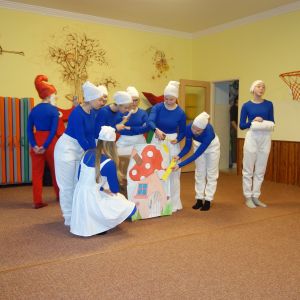 Divadlo_Šmoulové, Medvídek PÚ