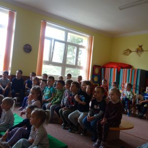 Setkání s myslivcem v MŠ_2026